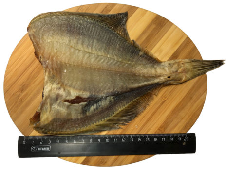 Рыба Камбала вяленая икряная (500 гр.)